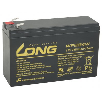 Long 12V 6Ah HighRate F2 PBLO-12V006-F2AH – Zboží Živě