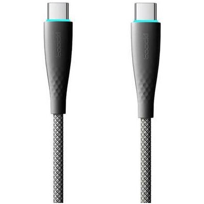 Toocki TXCTT1- BMH01-B USB-C to USB-C, PD FC 100W, 1m, černý