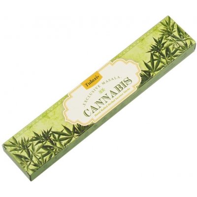 Tulasi Exclusive Masala Cannabis indické vonné tyčinky 15 g – Sleviste.cz