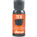 Darwi Tex barva na textil Černá 50 ml – Zboží Dáma