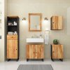 Koupelnový nábytek vidaXL 5dílná koupelnová sestava masivní akáciové dřevo