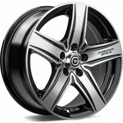 Carbonado Gtr Sports 1 5,5x13 4x100 ET30 black polished – Sleviste.cz