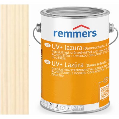 Remmers UV+ Lazura 5 l bílá – Zboží Mobilmania