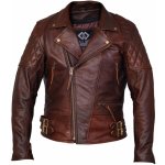 Diamond kožený retro křivák s vyjímatelnými CE chrániči tmavě hnědý – Sleviste.cz