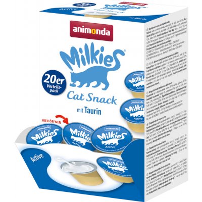 Milkies Snack Active 20 x 15 g – Hledejceny.cz