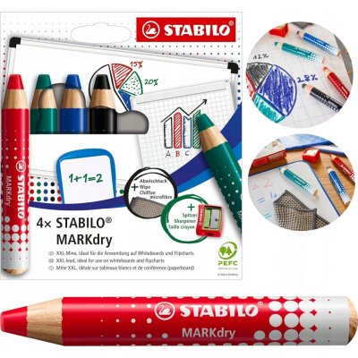 Stabilo Markdry sada 4ks 402875 – Zboží Mobilmania