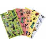 Kids Euroswan Minecraft Icons and Characters set 5 listů – Zboží Dáma