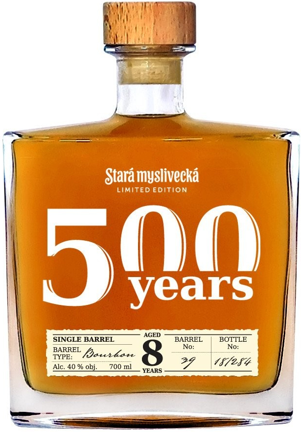 Stará Myslivecká Single Barrel Bourbon LE 8y 40% 0,7 l (holá láhev)