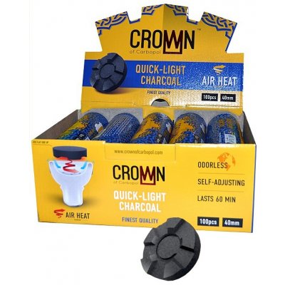 Carbopol Crown 40 mm samozapalovací uhlíky PACK – Zboží Dáma