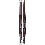 Essence Wow What a Brow tužka na obočí s kartáčkem 03 Dark Brown 0,2 g – Zboží Dáma