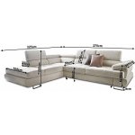 Kondela Buton R látka světle šedá levá – Zbozi.Blesk.cz