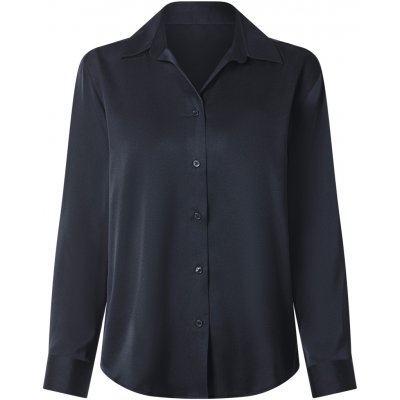 esmara dámská saténová blůza navy modrá – Hledejceny.cz