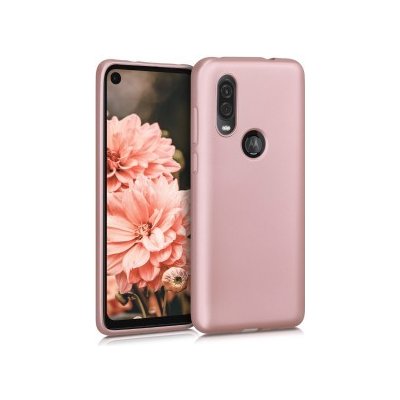 Pouzdro Kwmobile Motorola One Vision růžové – Zboží Mobilmania