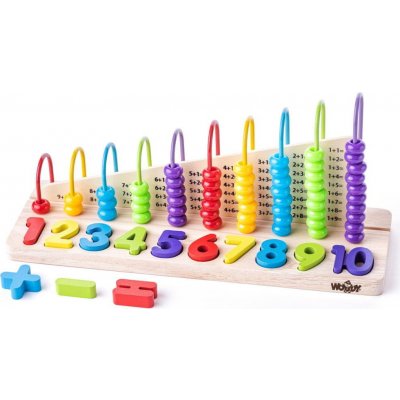 Woody Počítadlo Vícebarevné – Zboží Mobilmania