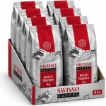Swisso 100% arabika, středně pražená zrnková 8 x 1 kg – Hledejceny.cz