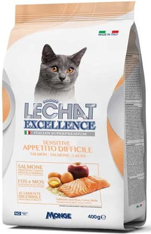 Monge Lechat Excellence SENSITIVE 32/14 superprémiové krmivo pro kočky 400 g