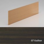 Nábytek Designový cz PD16 07 Dělící panel Komfort 160 x 49 cm kaštan/šedá – Zboží Dáma