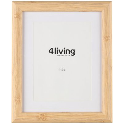 4Living Rámeček na velké fotografie, 15 x 20 cm a 20 x 25 cm, NARA hnědý – Zboží Živě