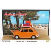 Model Brumm prom Fiat 500l 1968 Tutti Al Mare L'incantevole Pineta Andiamo A Pineto Exclusive Carmodel Giallo Positano Žlutá 1:43