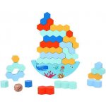 Bavytoy Montessori dřevěná balanční hra – Zbozi.Blesk.cz