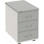 Hobis K 33 Z N 3 zásuvky napříč 60 cm šedá bílá – Hledejceny.cz