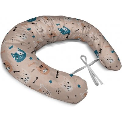 Sablio Těhotenský polštář Barevné kočičky – Sleviste.cz