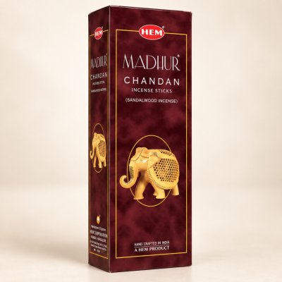 Hem vonné tyčinky Madhur Chandan Sladký santal 20 ks – Hledejceny.cz