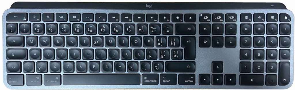 Logitech MX Keys Mac Wireless Keyboard 920-009558*SK