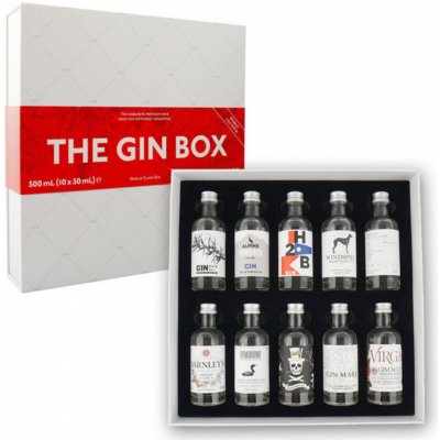 Box Gin World Tour 42,9% 10 x 0,05 l (set) – Zboží Dáma