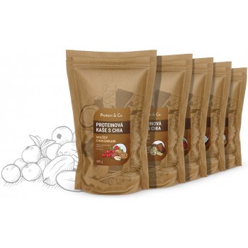 Protein&Co. Proteinová chia kaše 5x480g