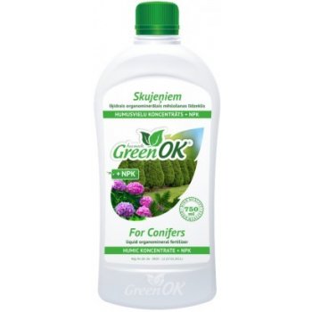 GreenOK Pro jehličňany Koncentrát huminových látek + NPKPro 750ml