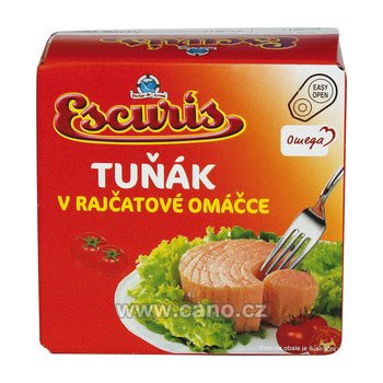 Escuris Tuňák v rajčatové omáčce 80 g