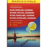 MARCO POLO Reiseatlas Benelux Belgien Niederlande Luxemburg / Benelux - Belgie Nederland Luxemburg / Benelux - Belgium Net – Zboží Dáma