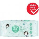 Tesco Fred & Flo dětské čisticí ubrousky pro citlivou pokožku neparfémované 72 ks – Hledejceny.cz