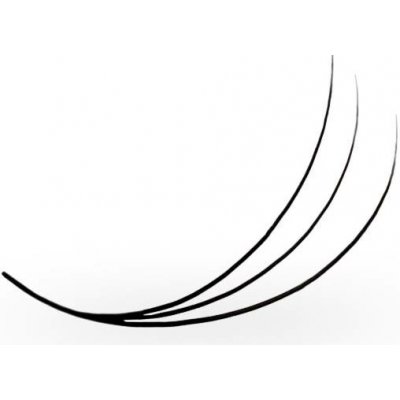 Luxury Lashes 3D Řasy Premium v hotovém vějířku, 1 000 ks Zakřivení umělých řas: CC, Délka umělých řas: 9 mm, Tloušťka řas: 007 – Zboží Dáma