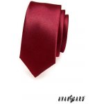 Avantgard kravata Lux Slim 571 9022 Bordó – Zboží Mobilmania