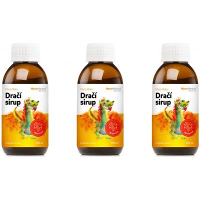 MycoMedica MycoBaby dračí sirup 3 x 200 ml – Hledejceny.cz