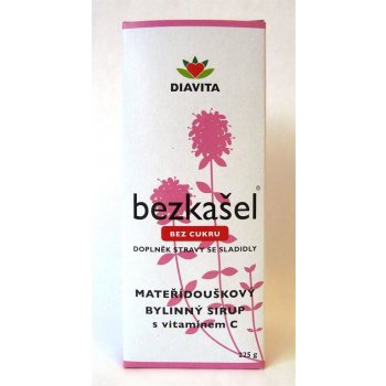 Bezkašel mateřídouškový bylin.sirup bez cukru 225 g