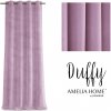 Záclona Závěs AmeliaHome Duffy pudrově růžový, velikost 140x250