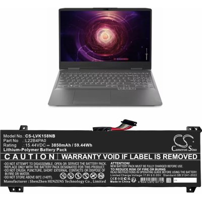 Cameron Sino CS-LVK158NB baterie - neoriginální – Zboží Živě