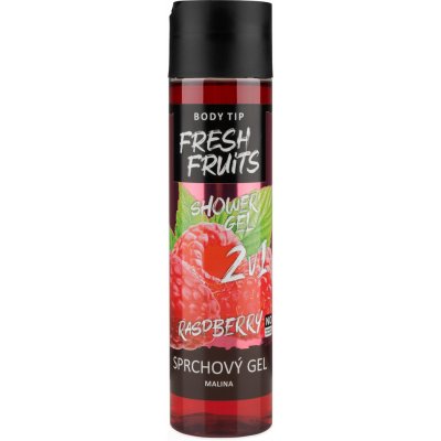 Body Tip sprchový gel 2v1 Malina 250 ml