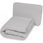 BabyMatex Mušelínový set Světle šedý 135x100 40x60 – Zboží Dáma