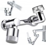 Kovový perlátor otočné prodloužení sprchy baterie – Zboží Mobilmania