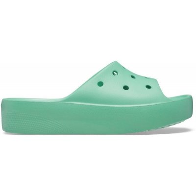 Crocs Classic Platform Slide Jade Stone