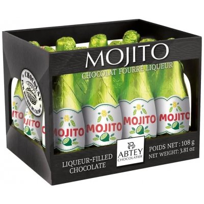 Abtey Čokoládové lahvičky Mojito 108 g – Zboží Dáma