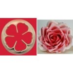 Vykrajovátko plastové - Růže (Petal Rose) / 6,5 cm – Sleviste.cz