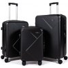 Cestovní kufr Mifex V99 sada černá 36l, 58l, 98l