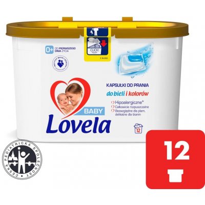 Lovela Baby gelové kapsle na praní 12 ks – HobbyKompas.cz