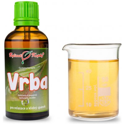 Bylinné kapky Gemmoterapie Vrba pupeny tinktura z pupenů 50 ml – Hledejceny.cz