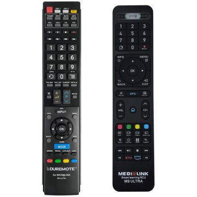 Dálkový ovladač General Medialink RCU M9 Ultra, Carrot M3, M8, ML1100, ML1150, ML1200 – Hledejceny.cz
